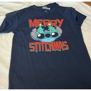 Disney Stitch Merry Stitchmas Graphic T-Shirt